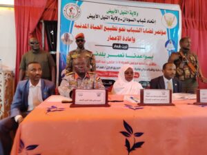 عضو المجلس السيادي يتفقد المؤسسات بولاية الجزيرة